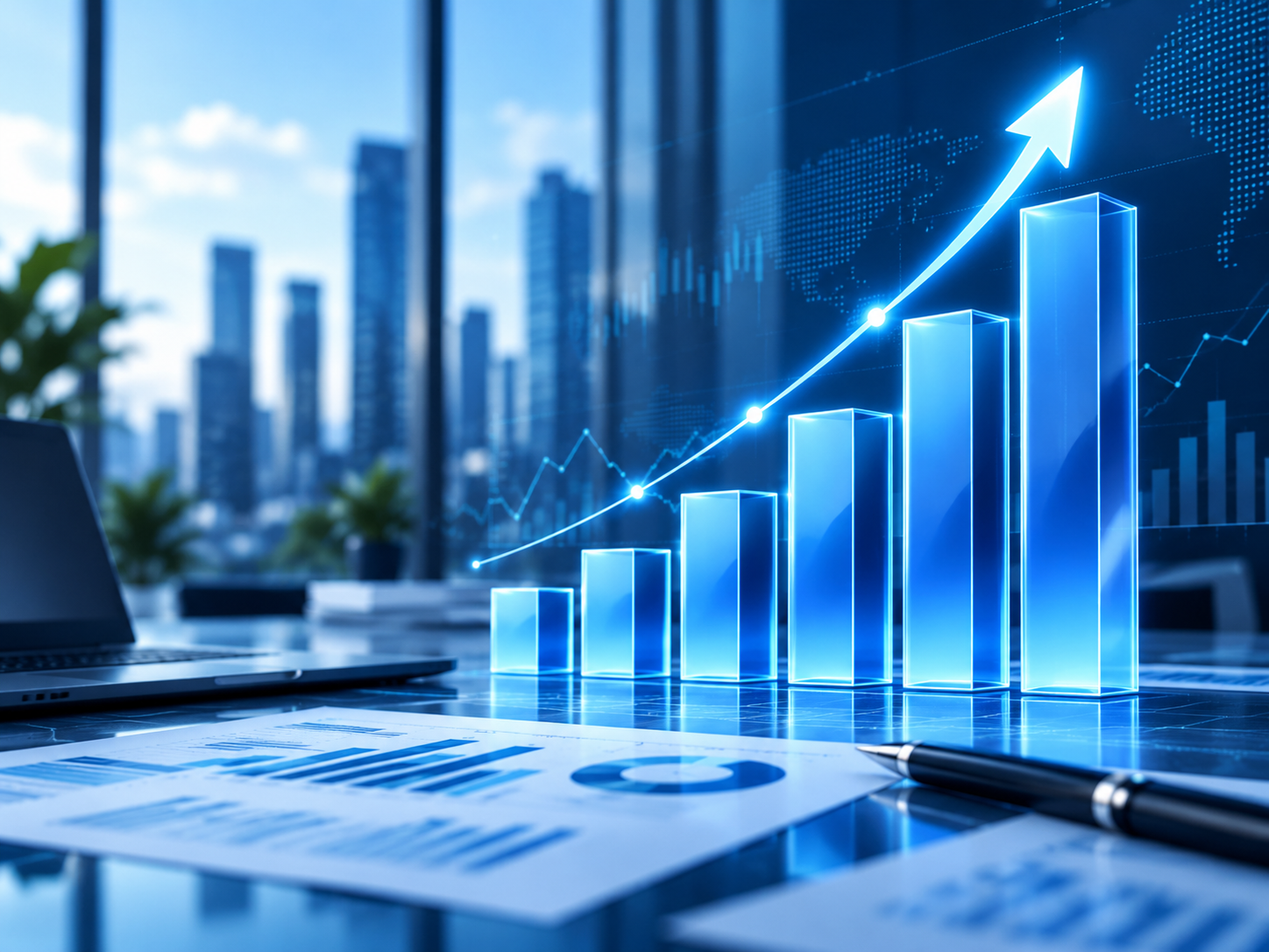 Revenue growth chart